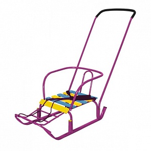 Санки детские Тимка 3, цвет - сиреневый (Ника, Т3 СИРЕНЕВЫЙsim)